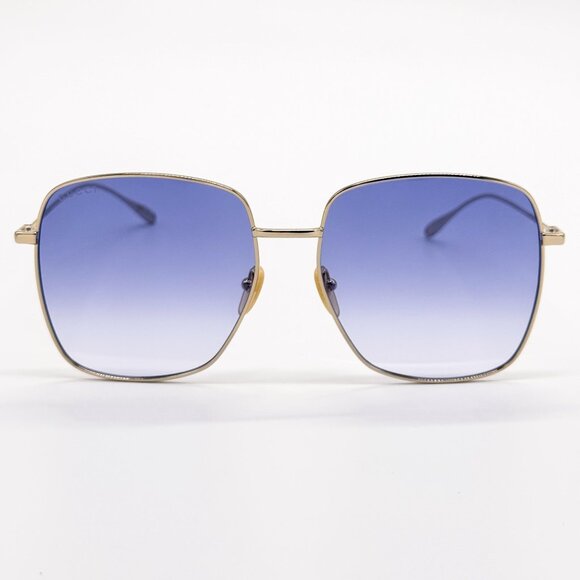 NEW GUCCI SUNGLASSES GG1031S 004 GOLD/BLUE WOMEN EYEWEAR GUCCI PLUS EARRINGS main image 8